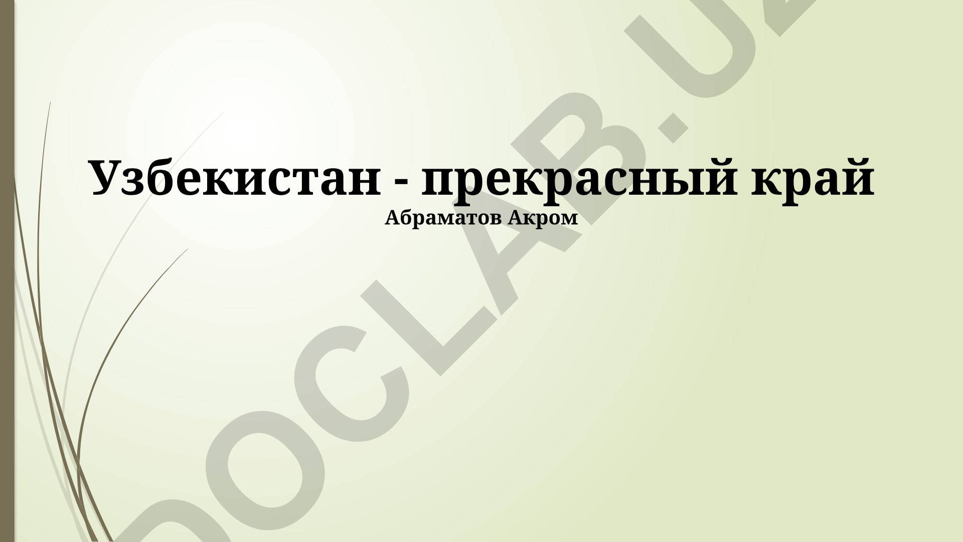 Узбекистан: древняя история, архитектурные шедевры и современное развитие