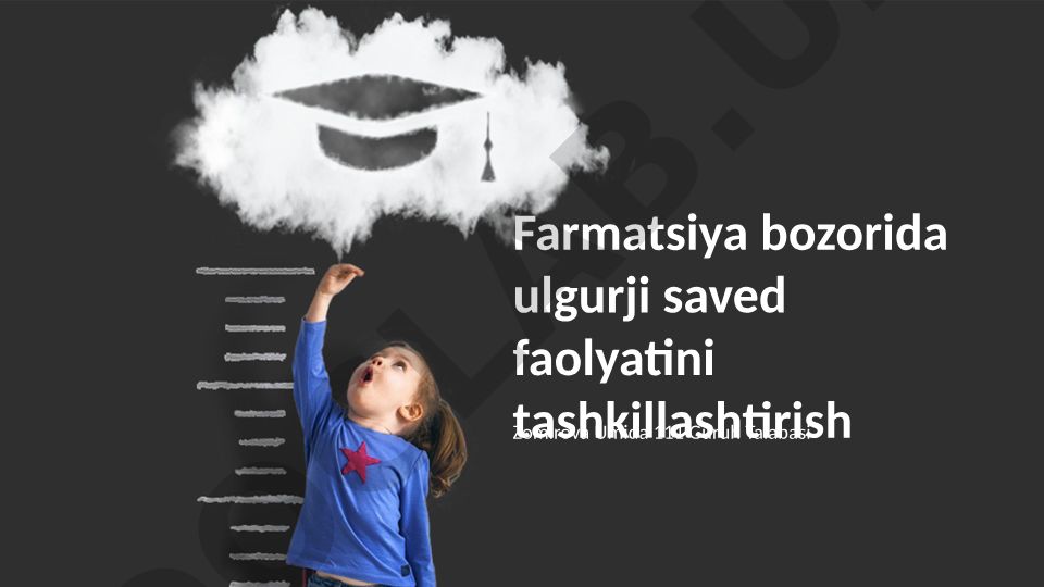 Farmatsiya bozorida ulgurji savdo faoliyatini tashkil qilish