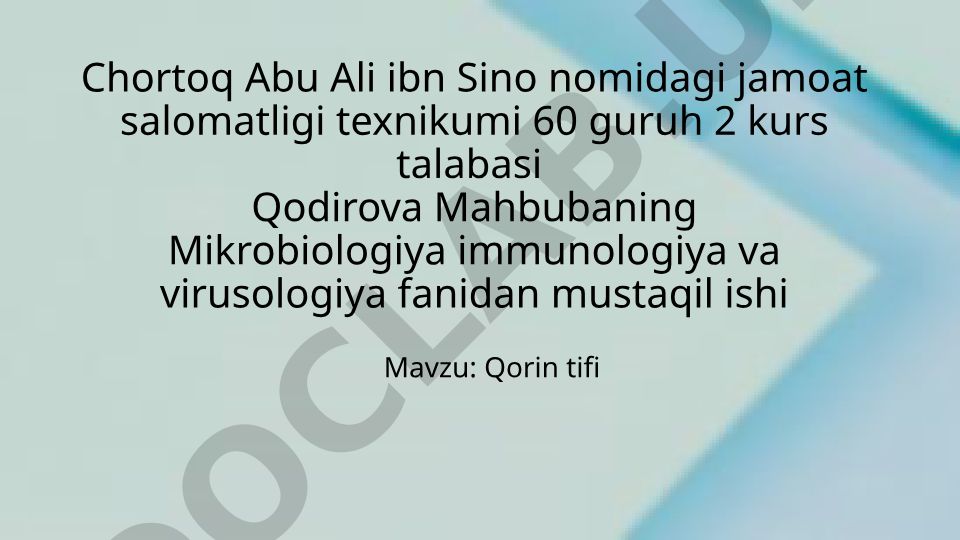 Qorin tifi: biologik rivojlanish, madaniy ahamiyat va salomatlik muammolari