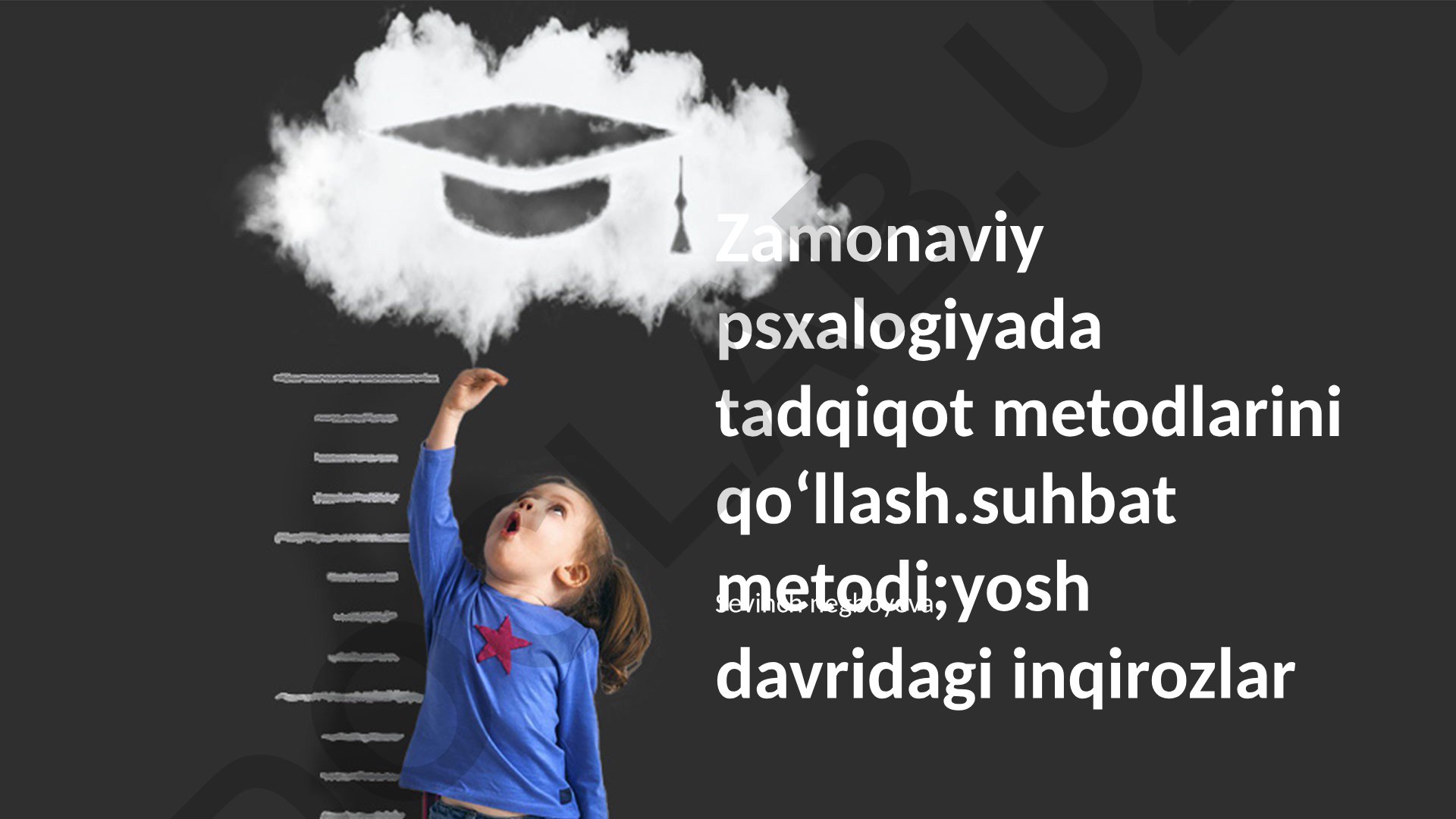 Zamonaviy psixologiyada tadqiqot metodlarini qoʻllash va yosh davridagi inqirozlar