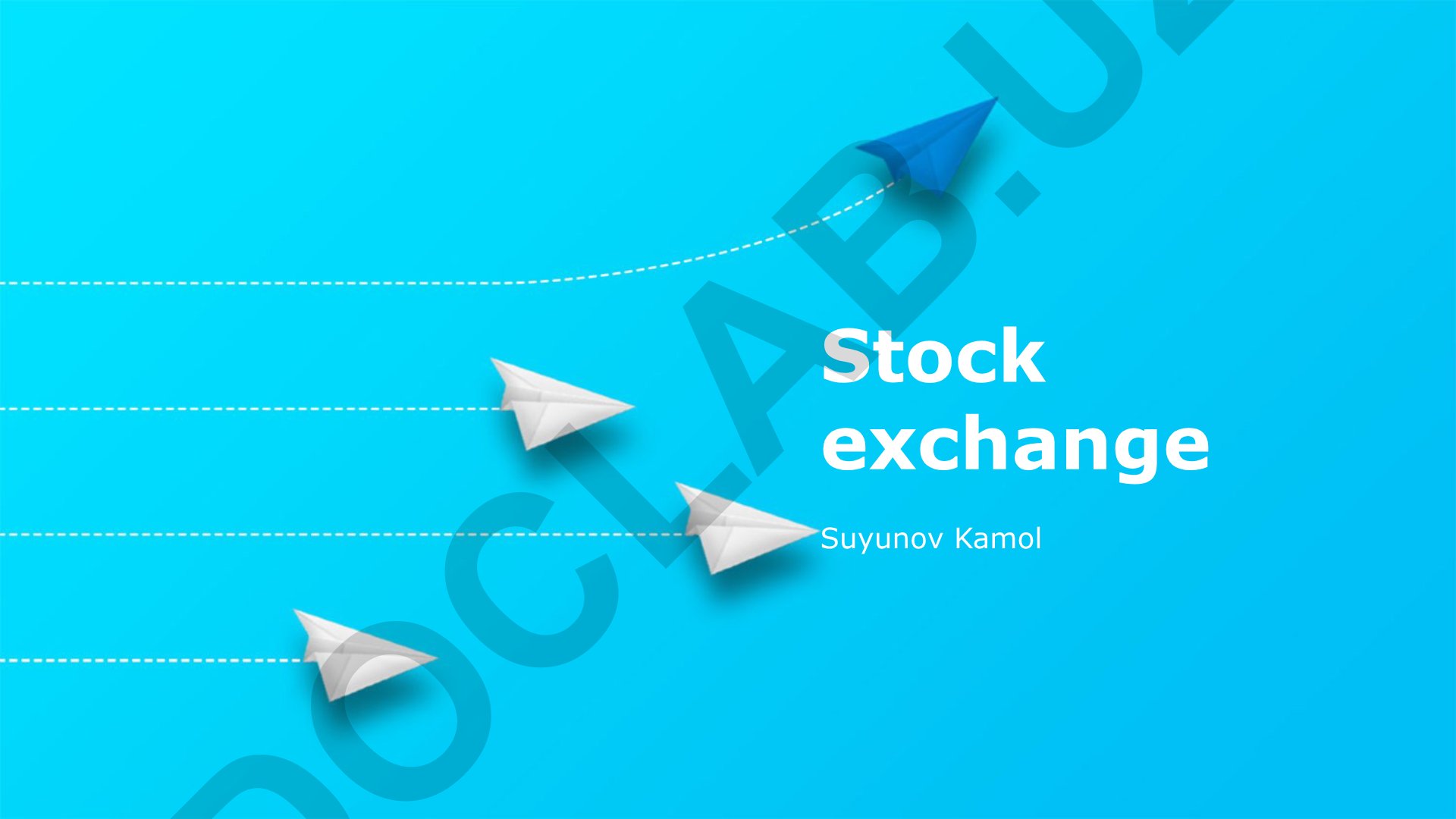 Fond birjasi va investitsiya strategiyalari