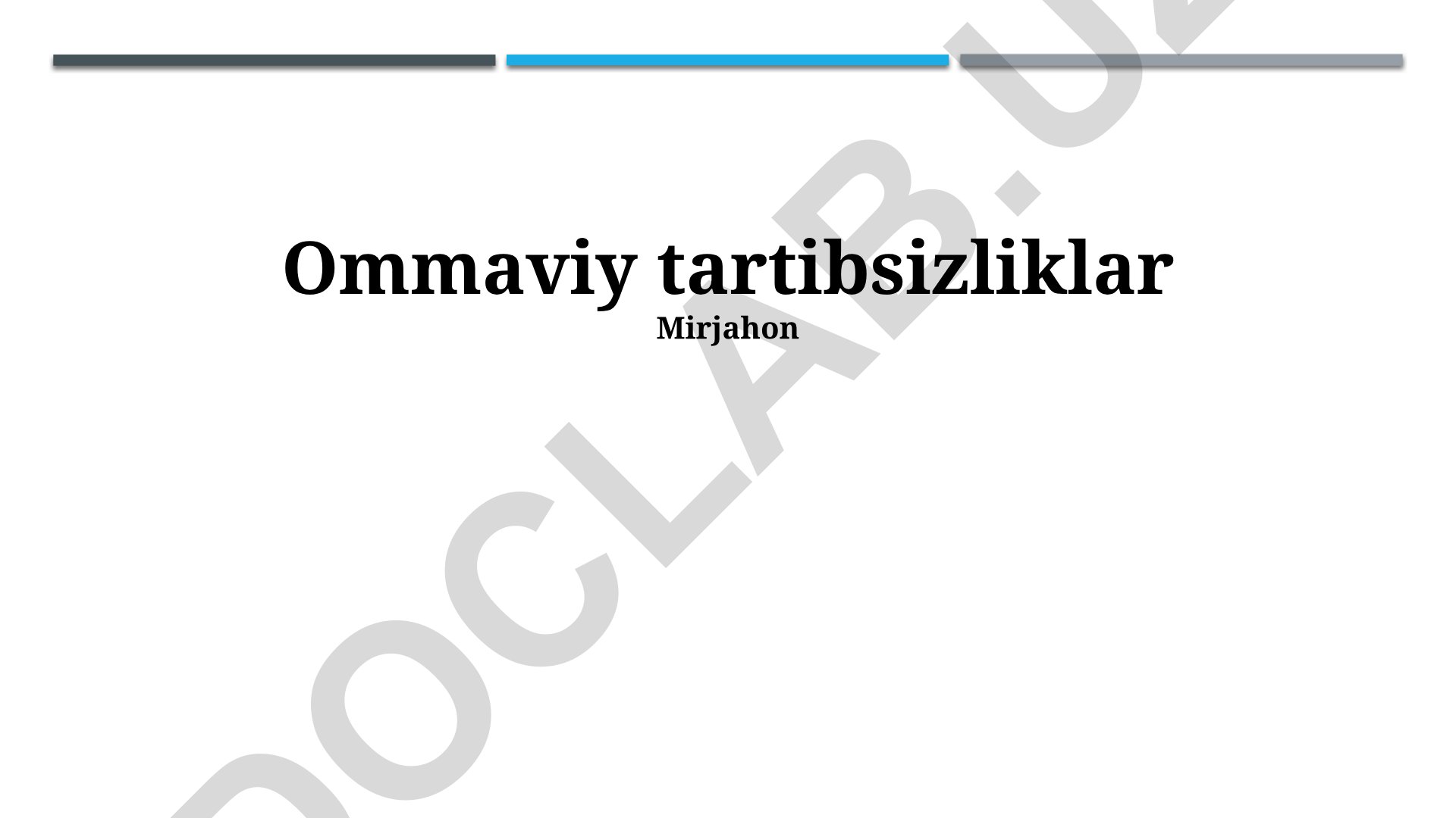 Ommaviy tartibsizliklar: sabablari, tarixiy misollar va boshqarish strategiyalari