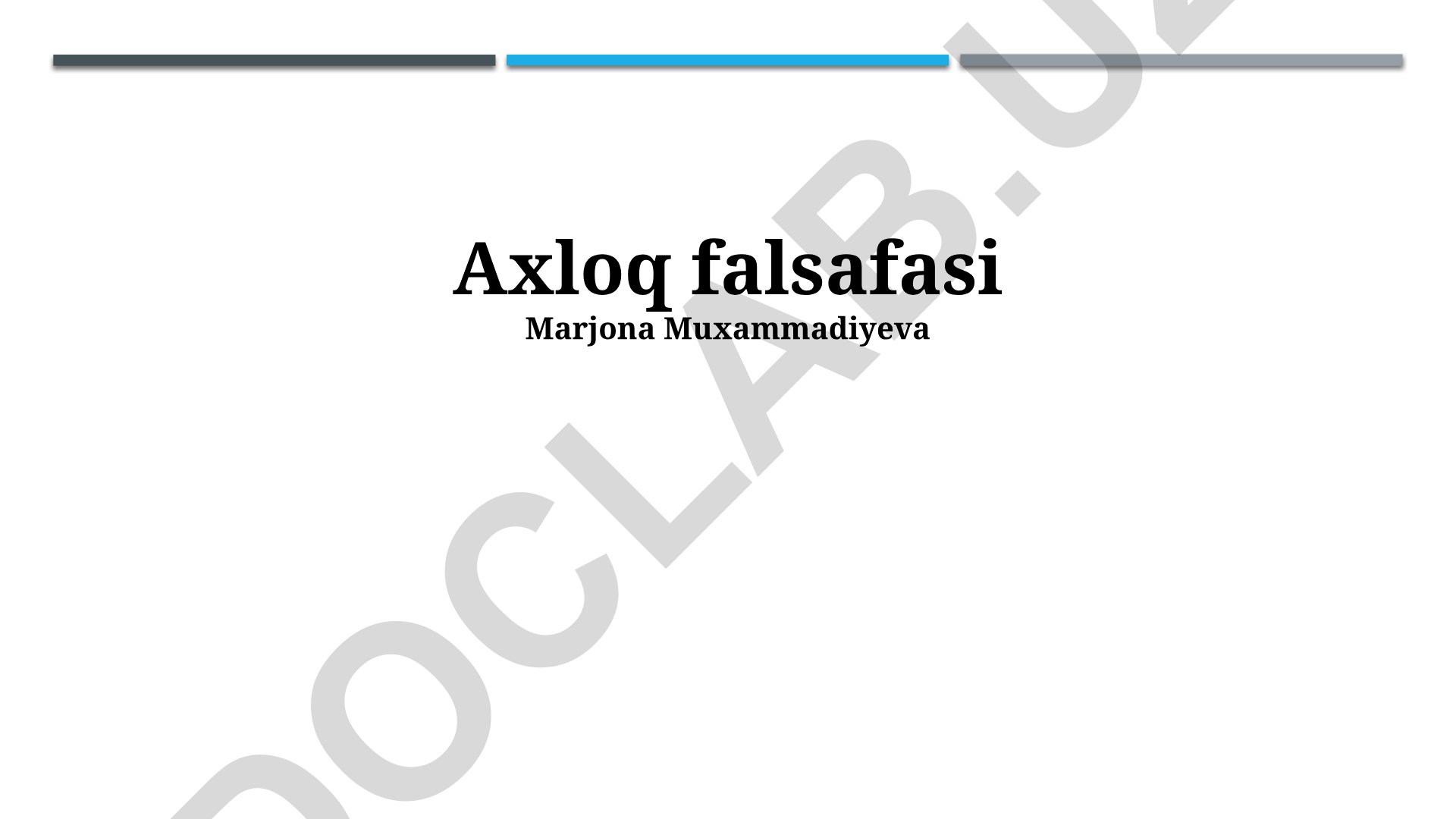 Aksiologiya: qadriyatlar falsafasi va amaliy ahamiyati