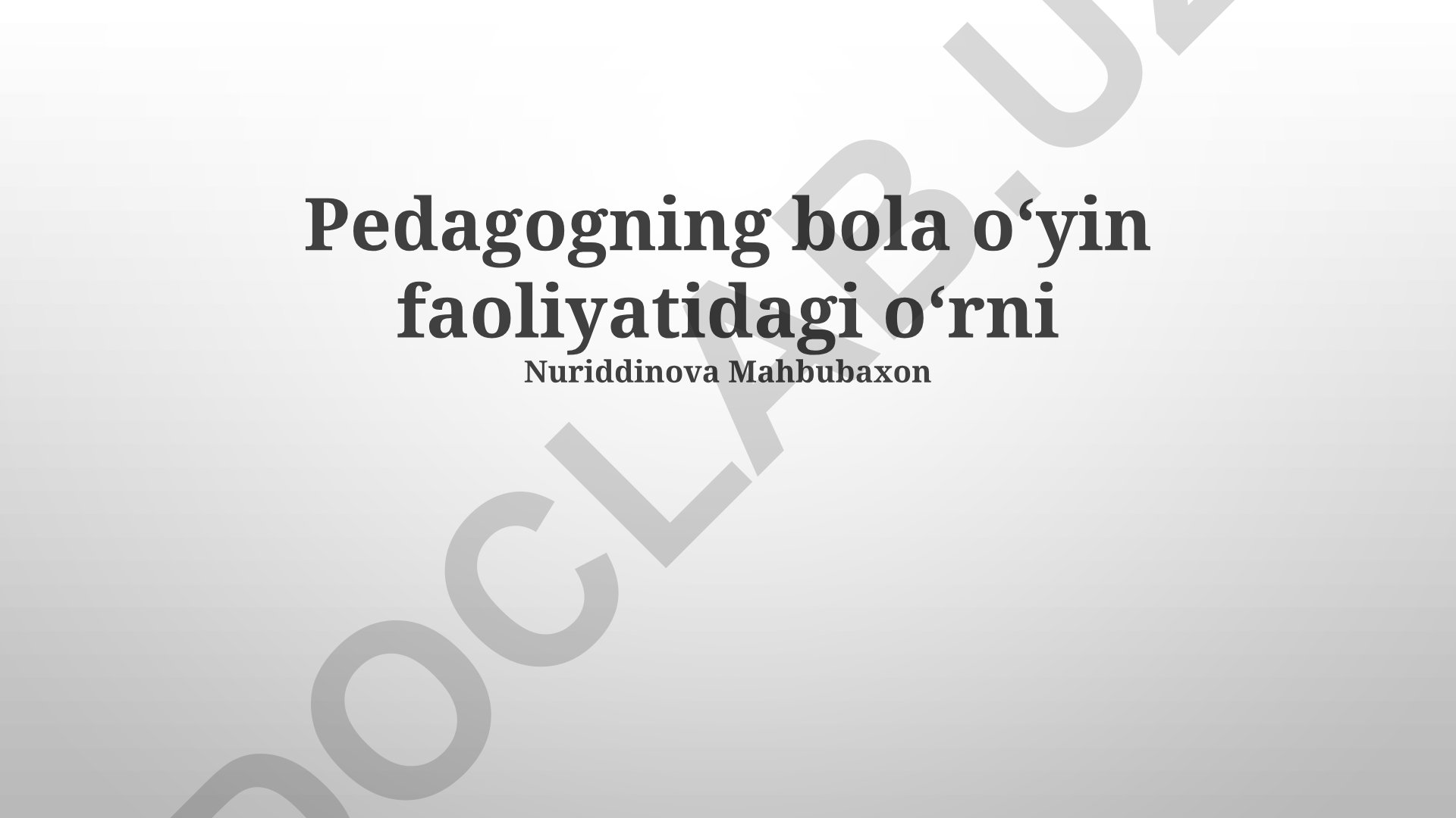 Pedagogikaning to'p o'yinlaridagi roli va pedagogik yondashuvlar