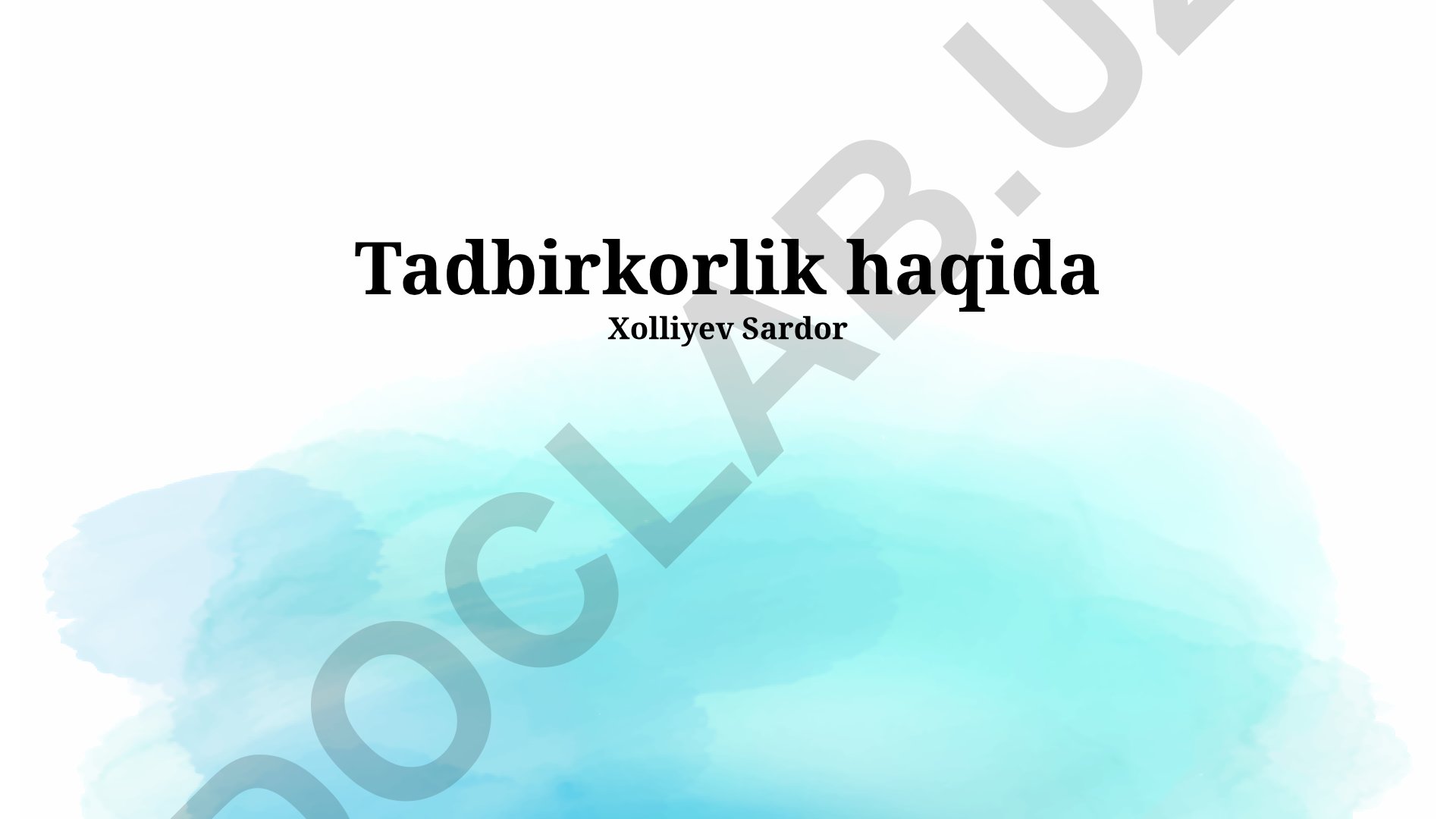 Tadbirkorlikning afzalliklari, kamchiliklari va muvaffaqiyatli biznes uchun maslahatlar