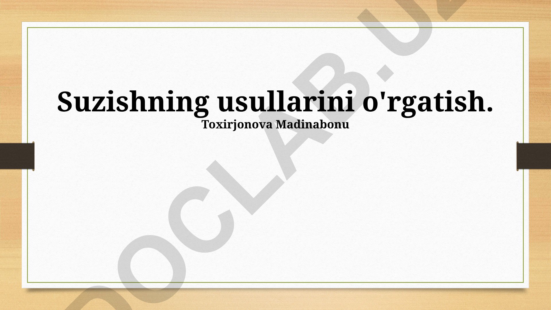 Bolalarni suzishga o'rgatish va mashg'ulotlarni tashkil etish