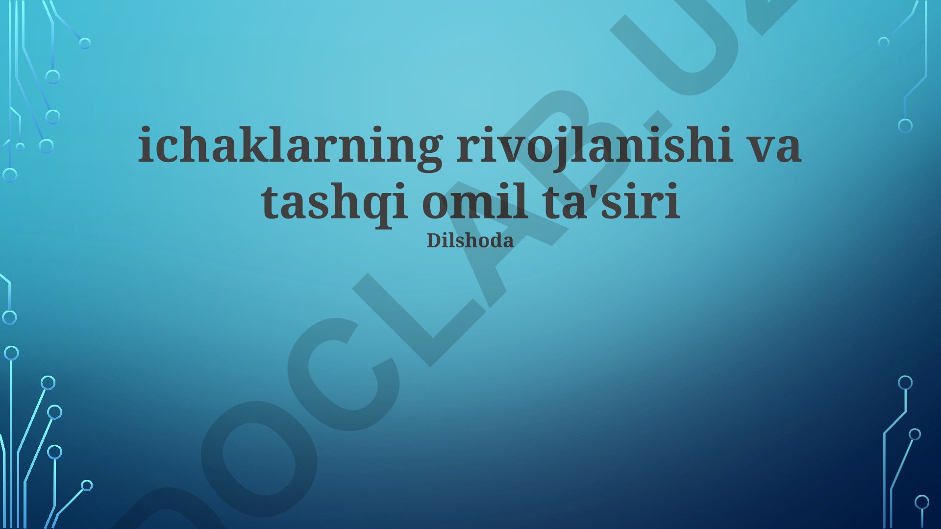 Muzliklarning rivojlanishi va iqlimga ta'siri