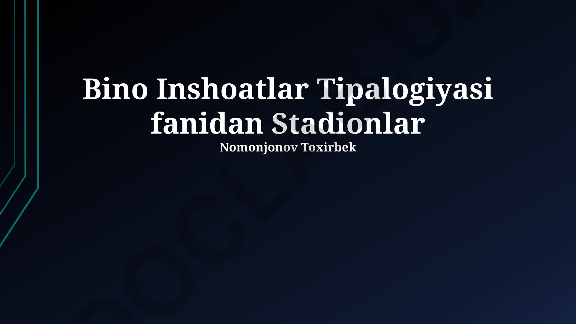 Binokulyar koʻrishning stadion dizayniga taʼsiri va optimallashtirish