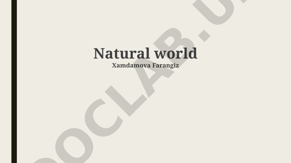 Our Dynamic Planet: Ecosystems, Climate, and Geological Forces