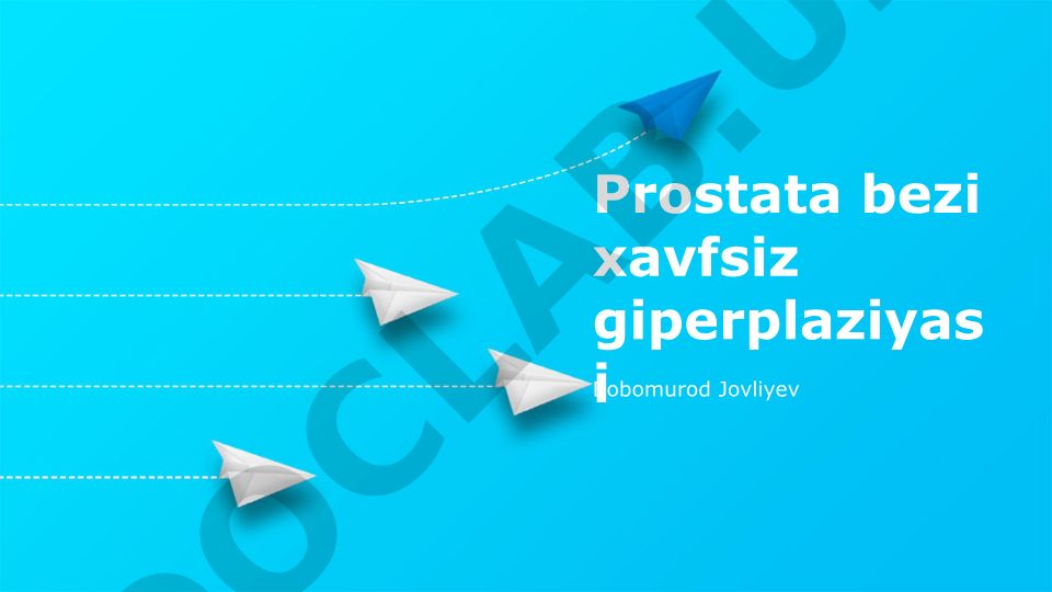 Prostata bezi xavfsiz giperplaziyasi