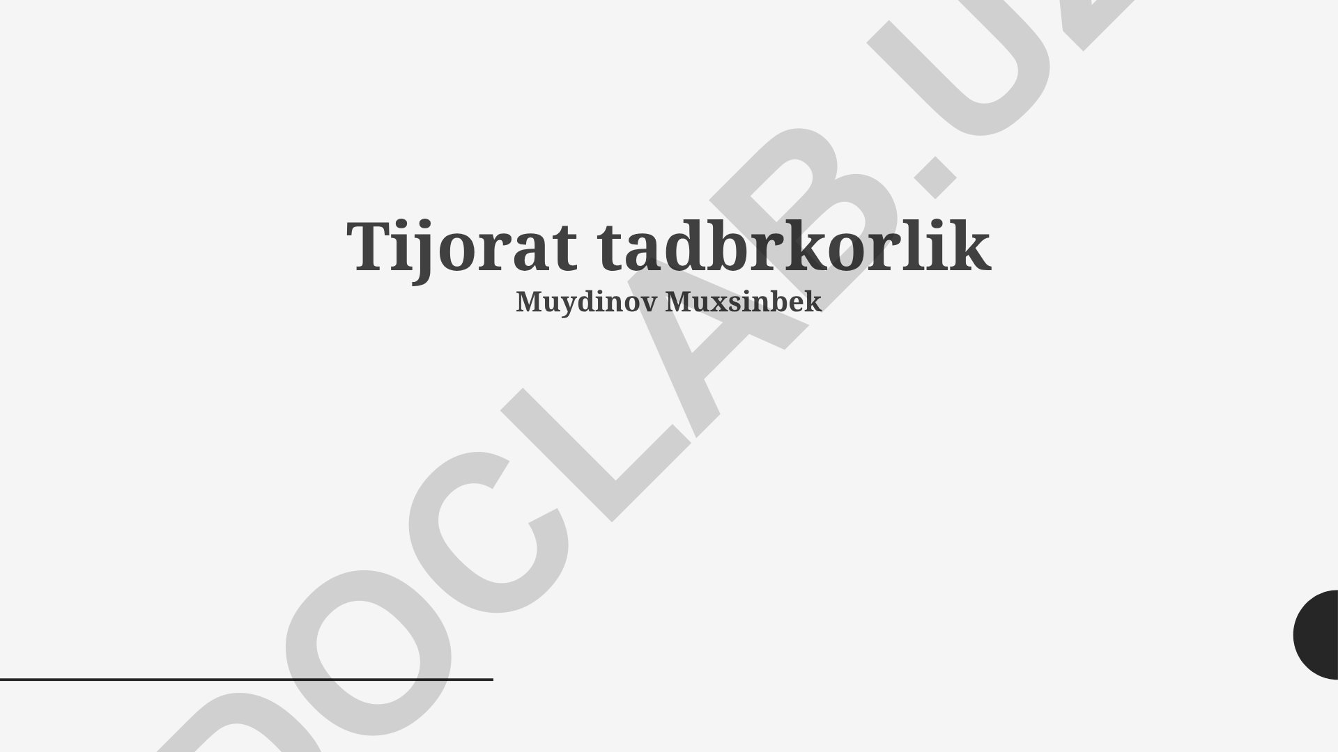 Savdo tadbirkorligi: muvaffaqiyat omillari va rivojlanish strategiyalari
