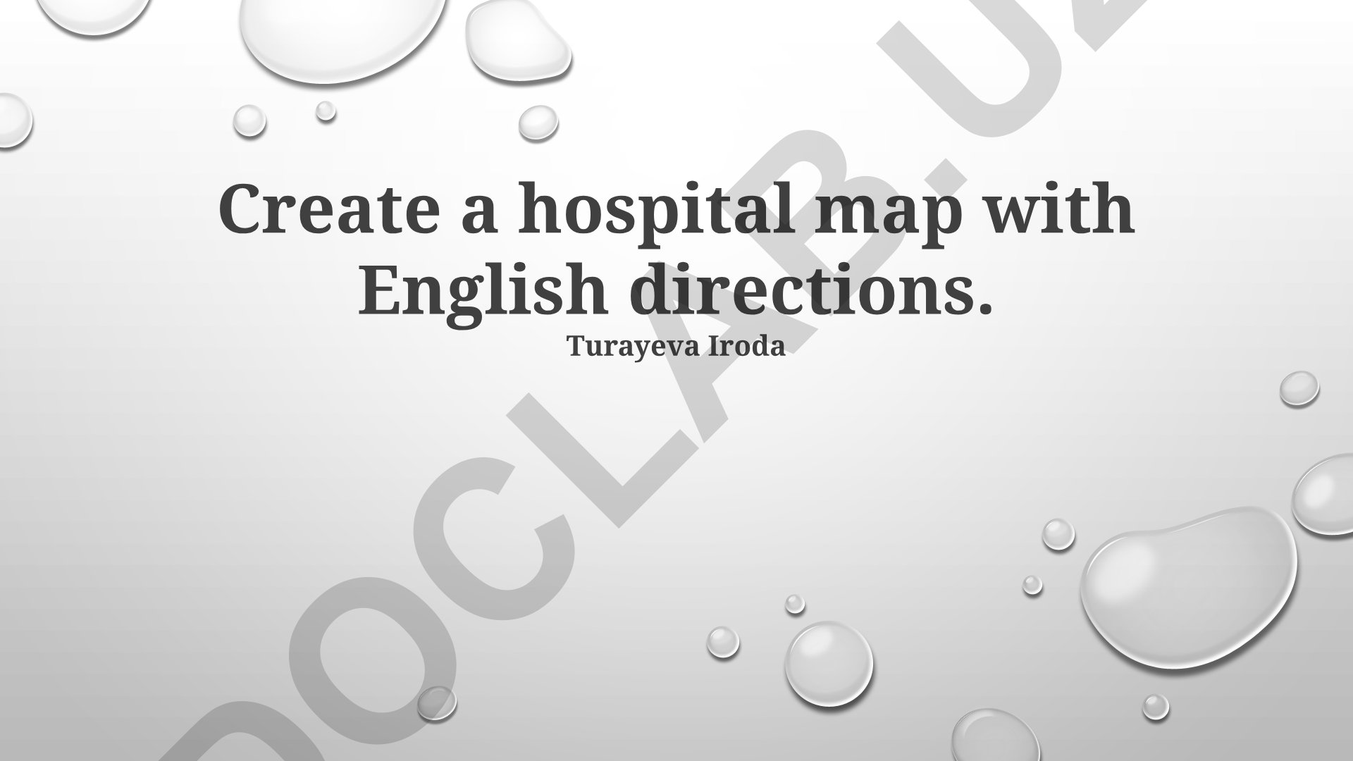 Hospital Navigation and Amenities Guide