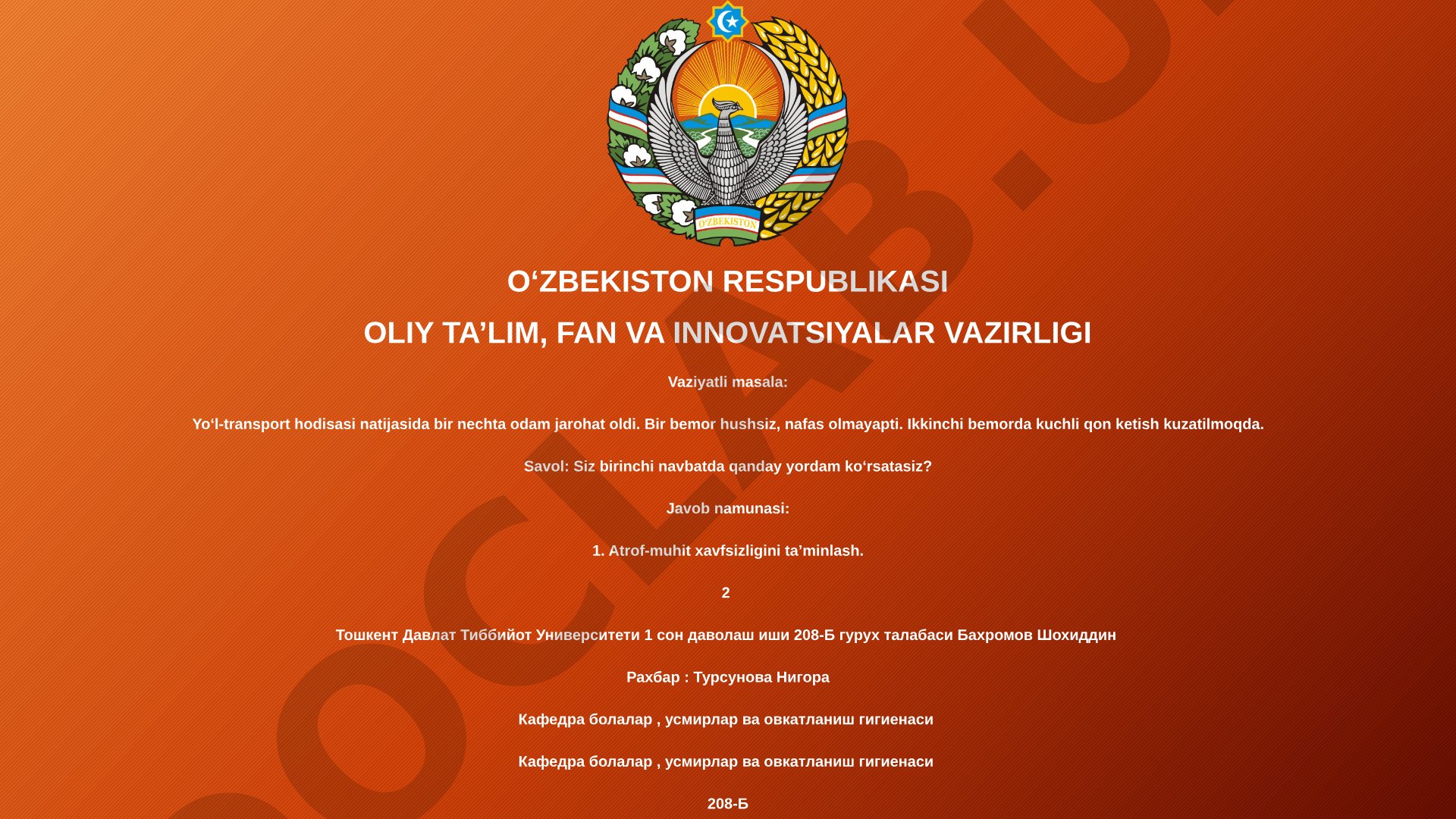 Ishlab chiqarishda mehnat xavfsizligini ta'minlash psixologiyasi