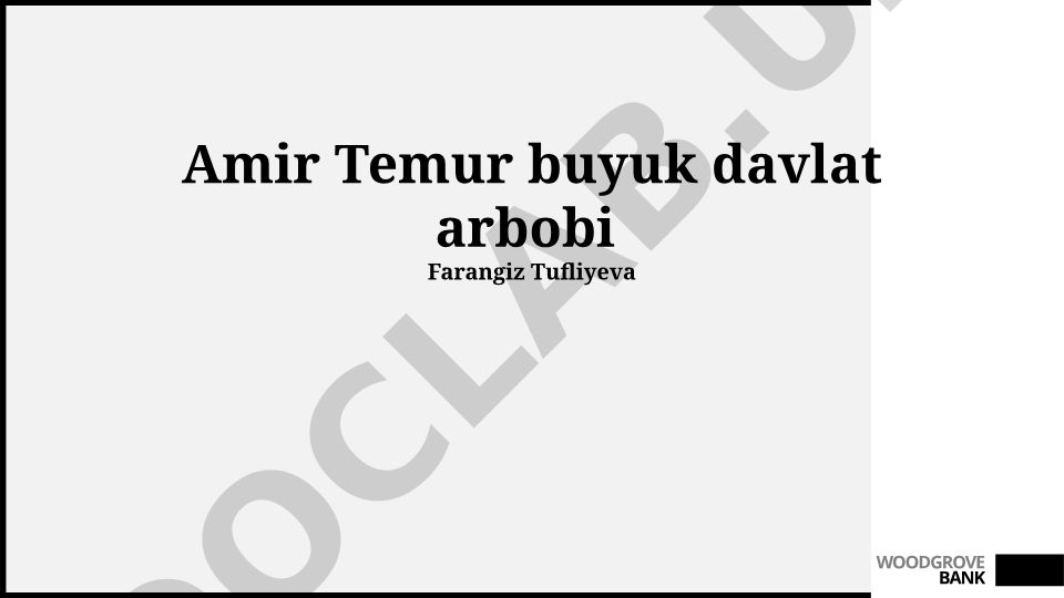Amir Temurning siyosiy faoliyati, davlat qurilishi va harbiy strategiyasi