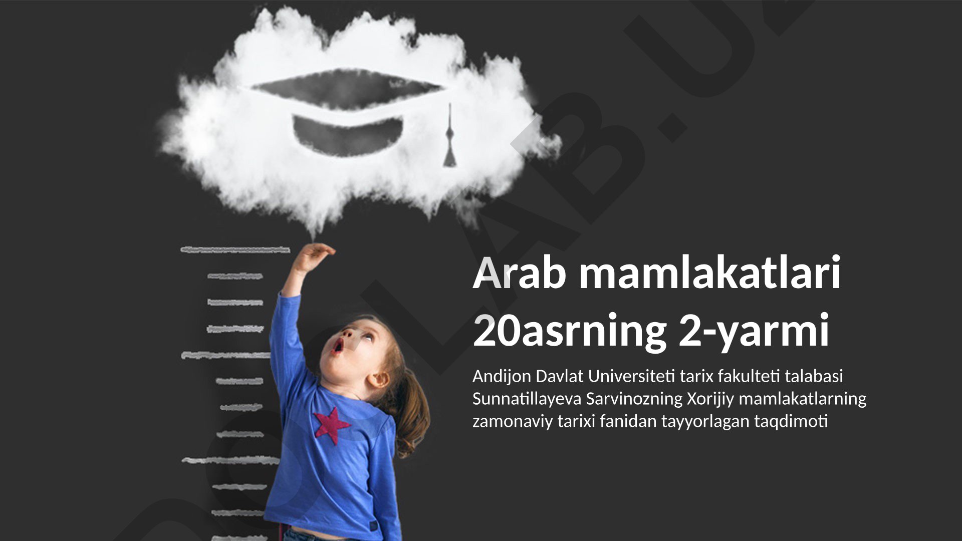 XX asrning ikkinchi yarmida Arab mamlakatlarining siyosiy, ijtimoiy-madaniy va iqtisodiy rivojlanishi