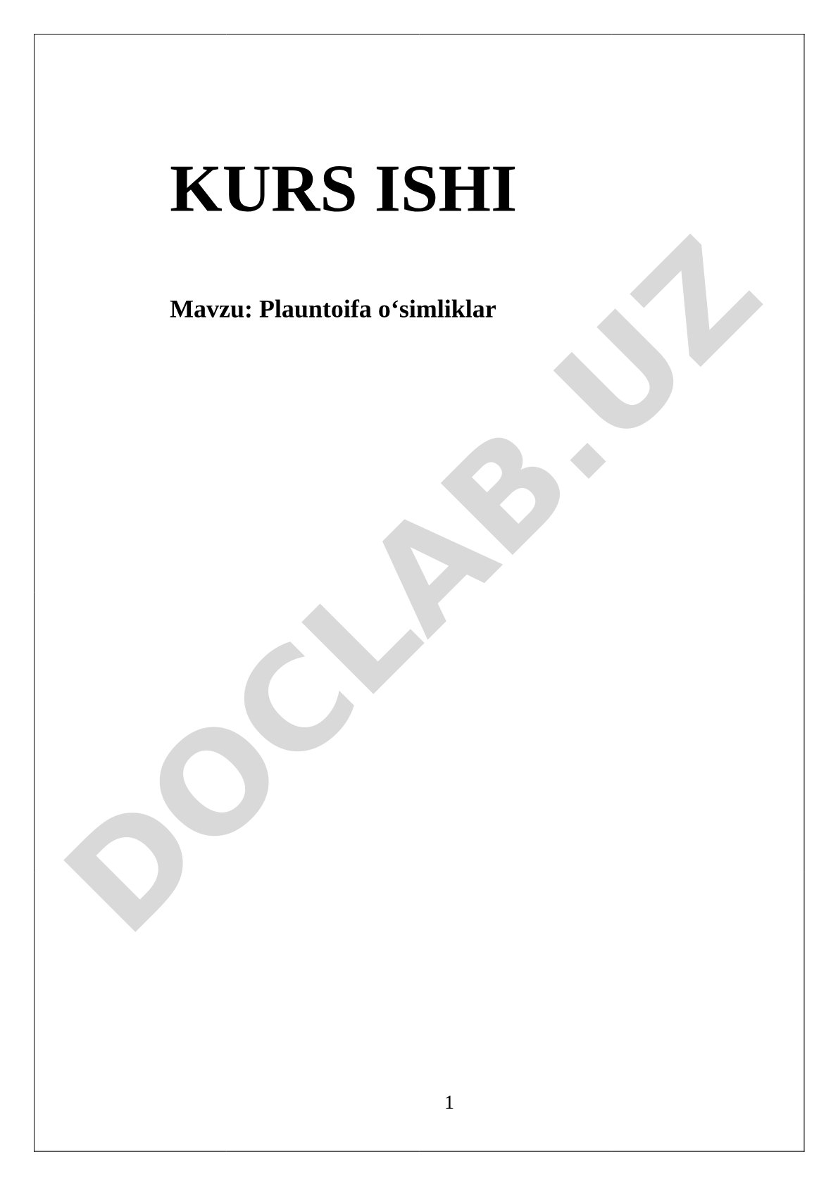Plauntoifa oʻsimliklar