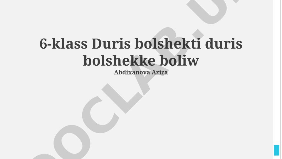 Tıyisli kasirlerdi bóliw hám kóbeytiw ápiwayılastırıw