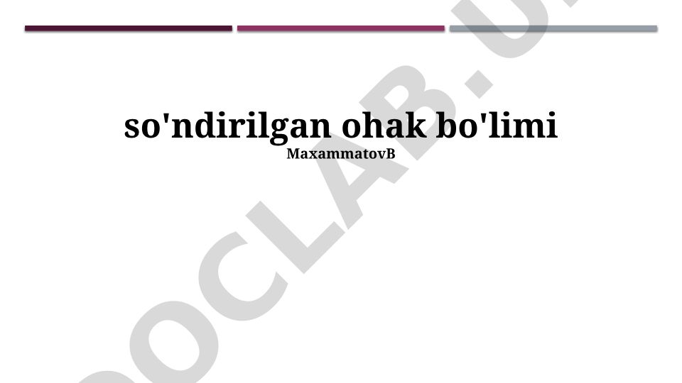 Ohak gidratining tarixi, xususiyatlari va qo'llanilishi