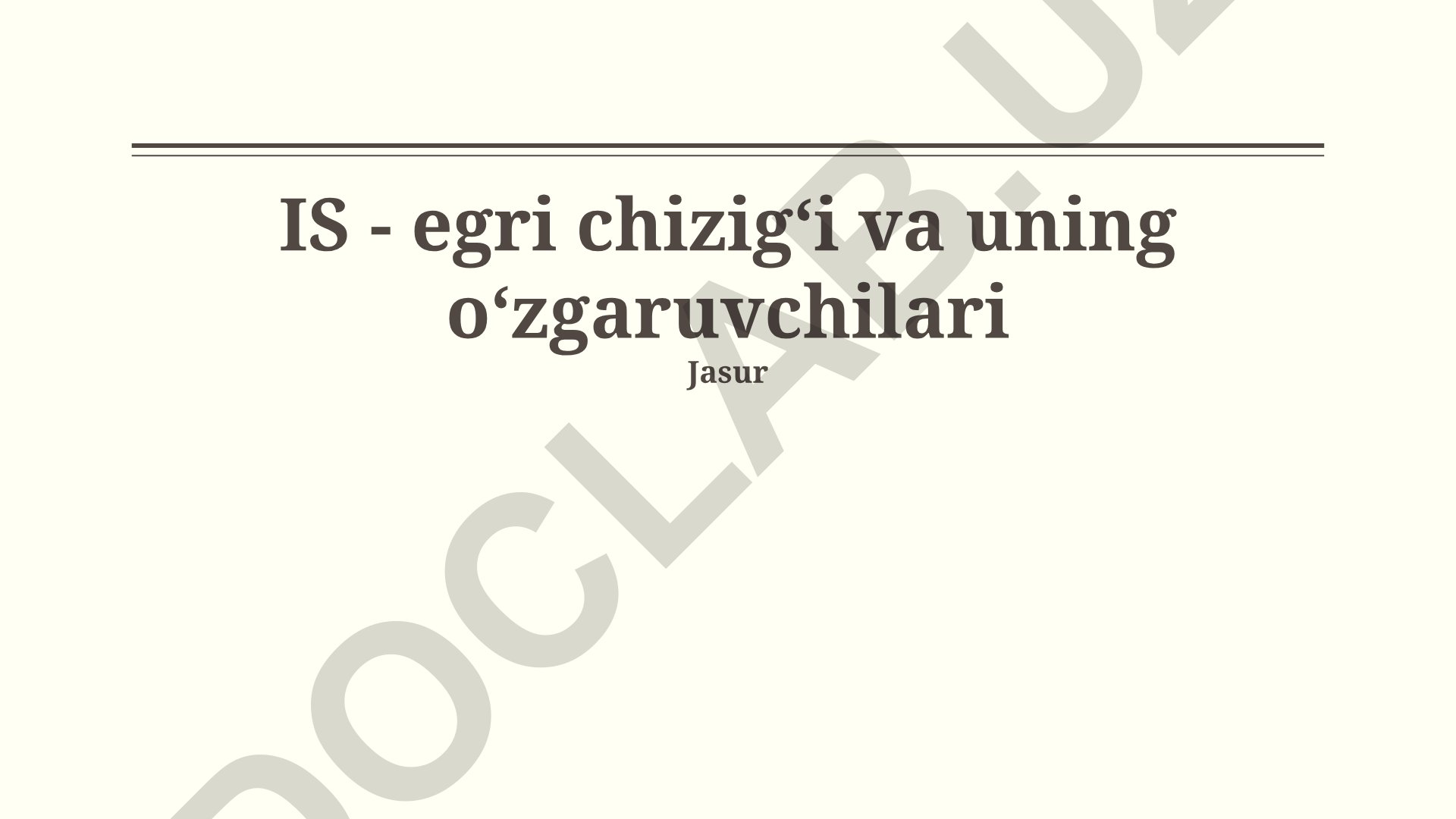 Egri chiziqlar va ularning o'zgaruvchilari