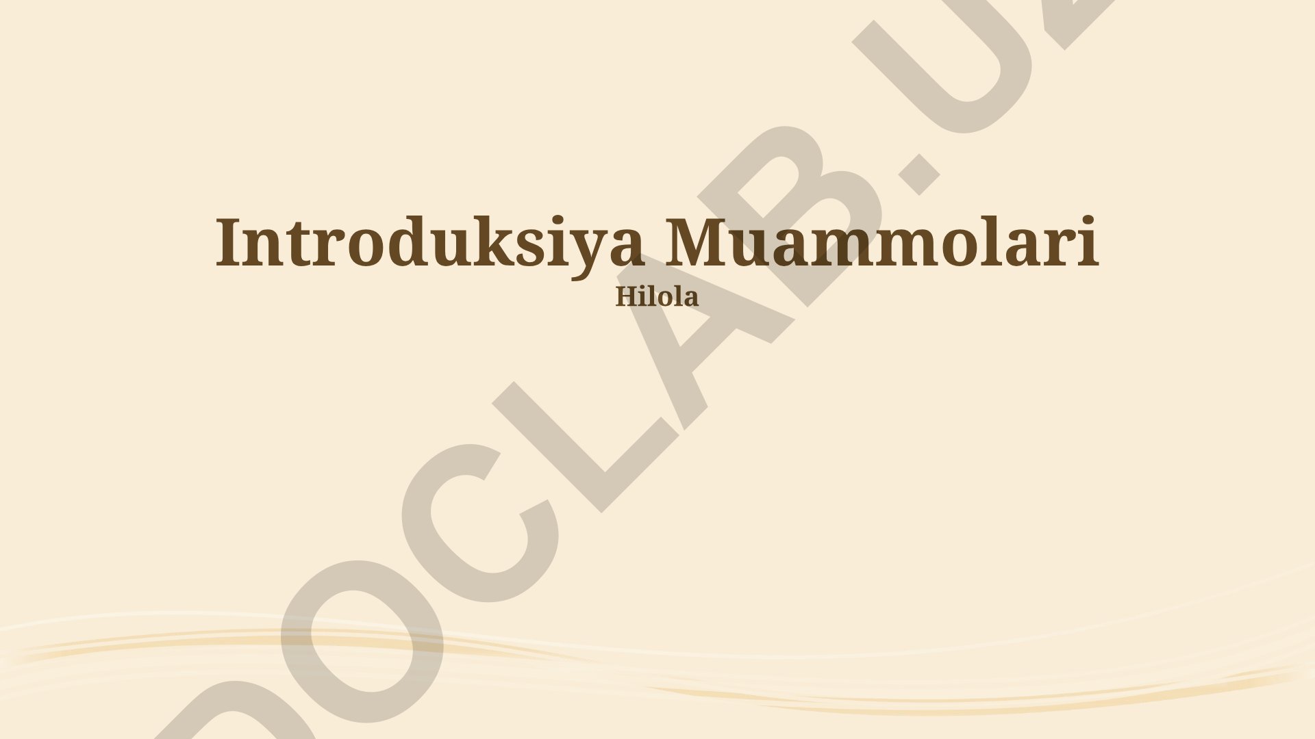 Ta'lim jarayonidagi muammolarni tahlil qilish va yechimlar