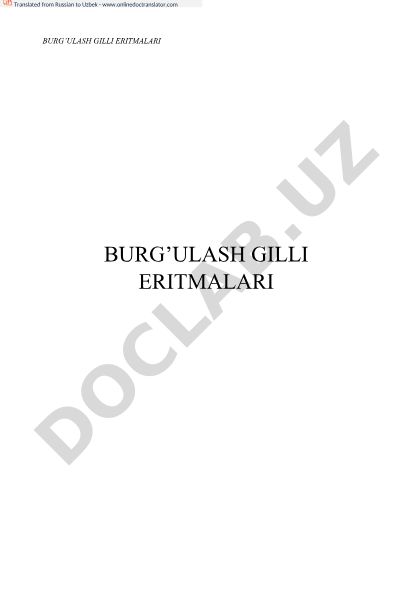 Burg'ulash gilli eritmalari: turlari, tayyorlash texnologiyasi va xossalari