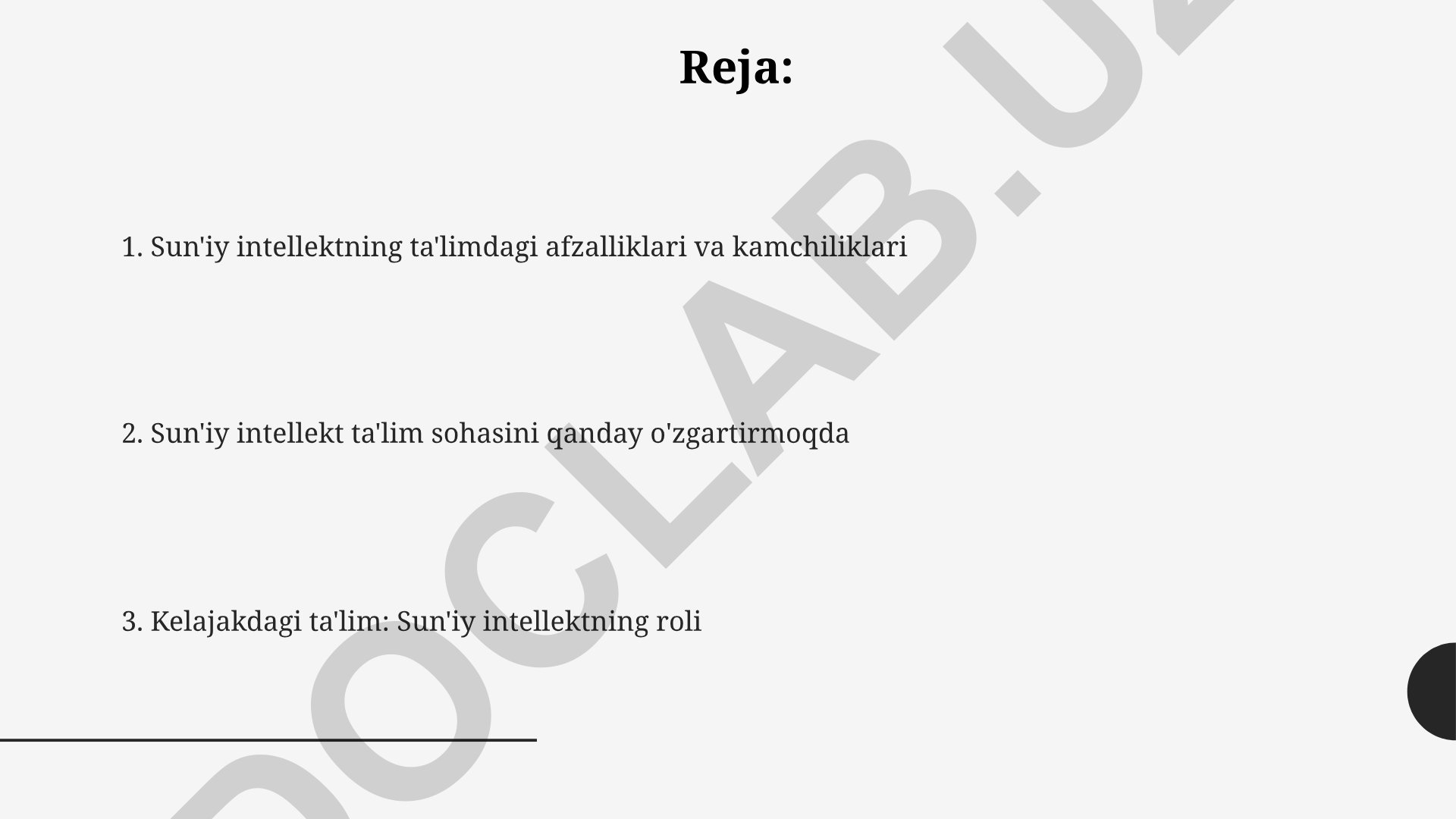 Sun'iy intellektning ta'limdagi afzalliklari va kamchiliklari