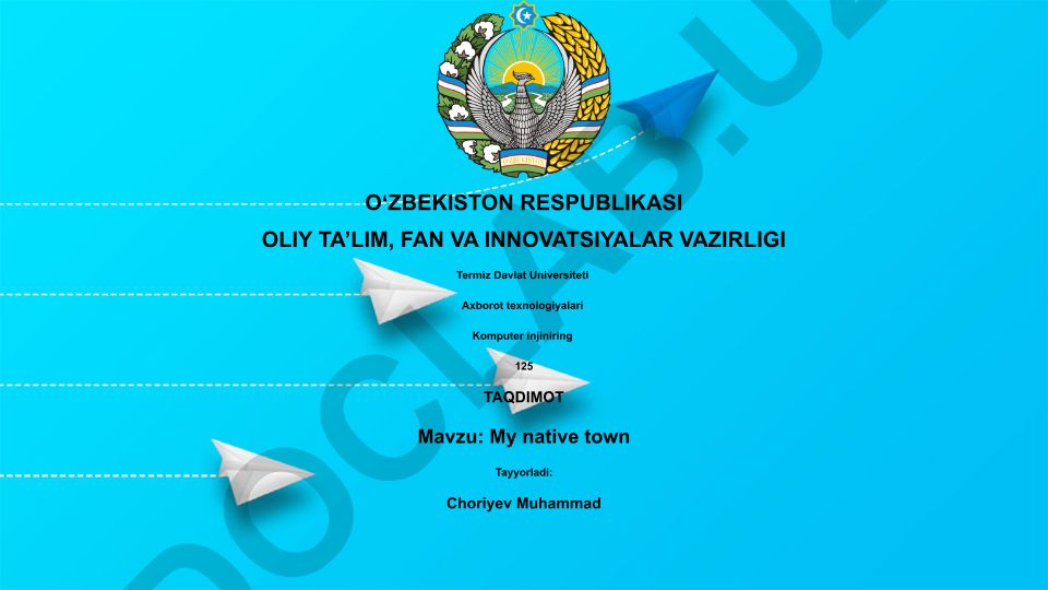 My native town