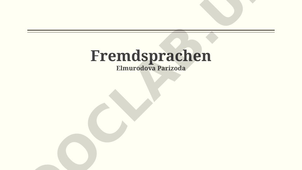 Fremdsprachen und ihre Bedeutung in der globalisierten Welt