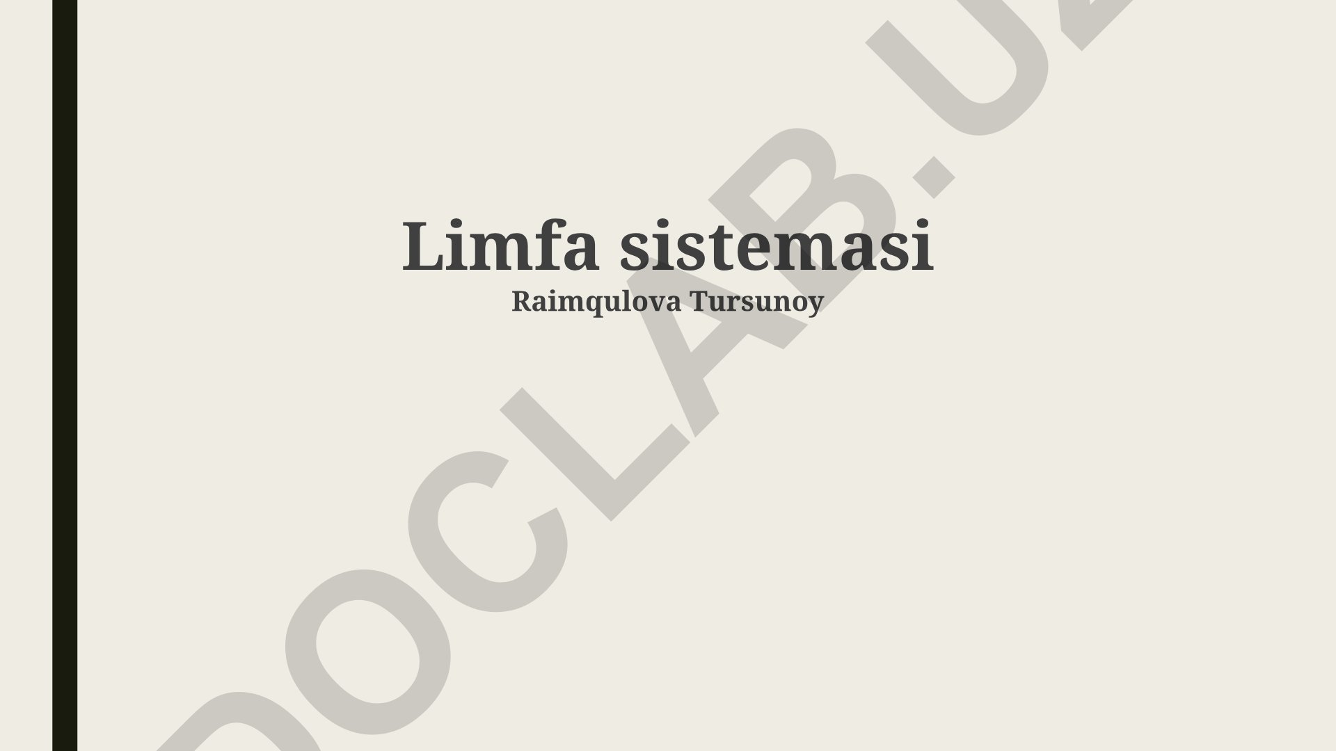 Limfa sistemasi: tuzilishi, funktsiyalari va kasalliklari