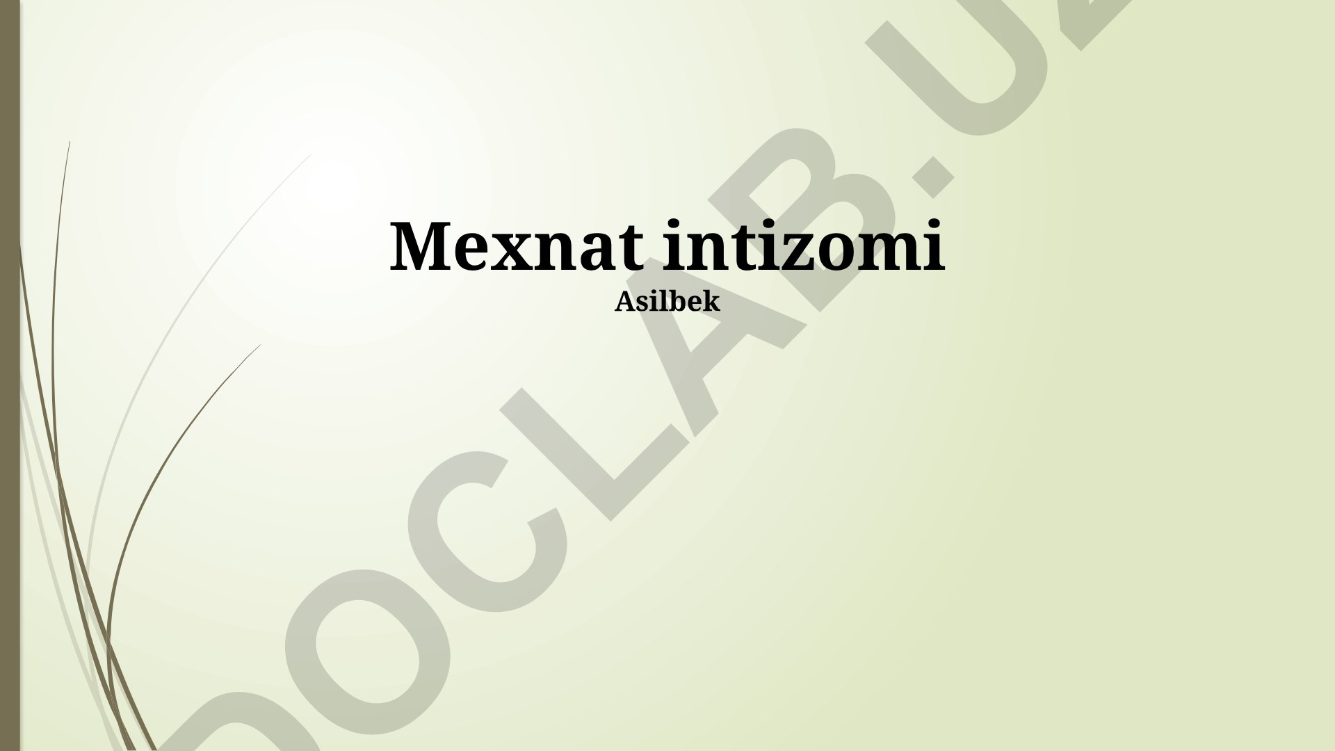 Mehnat intizomi tushunchasi, ahamiyati va buzilish oqibatlari