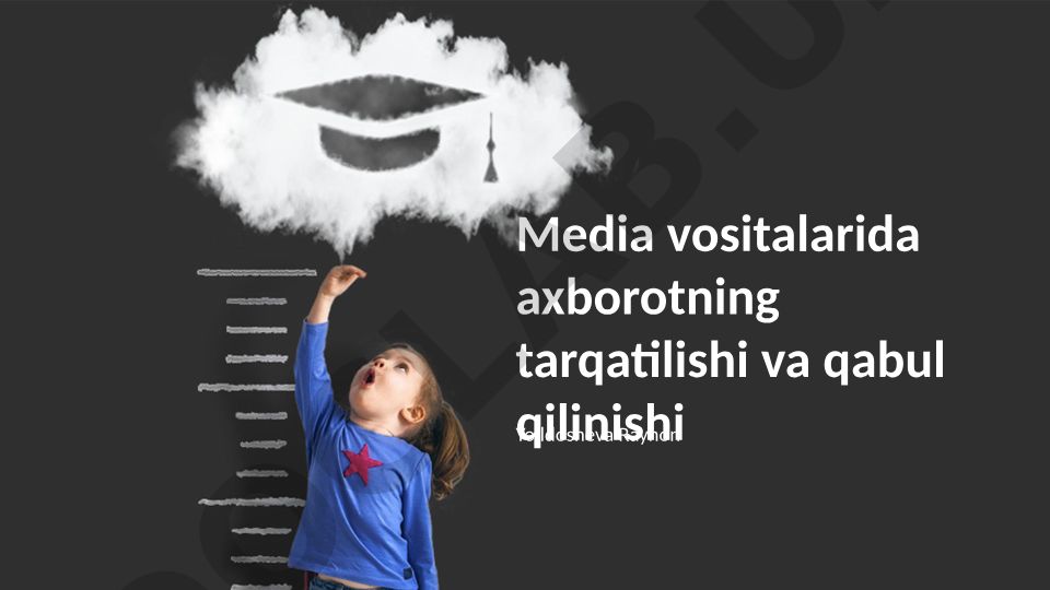 Media vositalarida axborot tarqalishi va qabul qilinishi