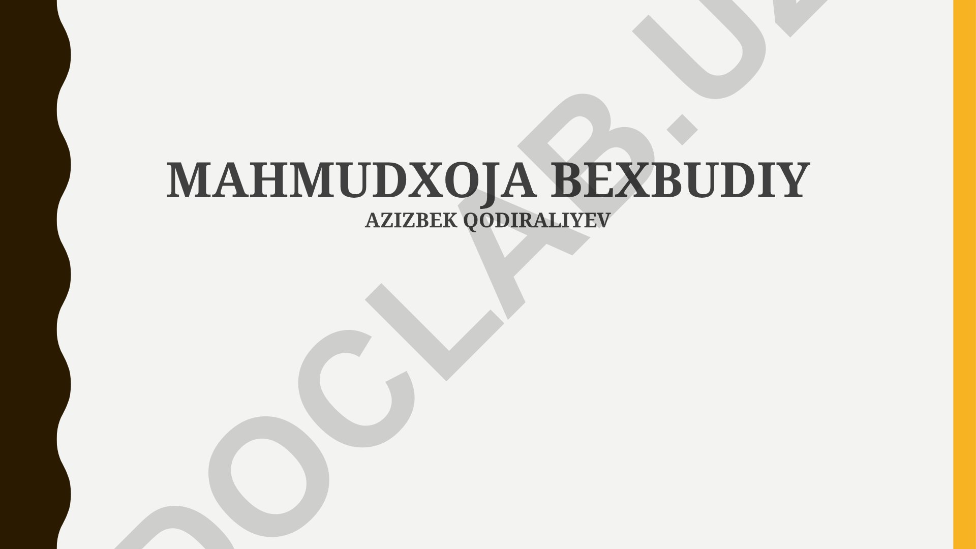 Mahmudxoja Bexbudiyning "Ruboiylar" to'plami va ijodiy merosi