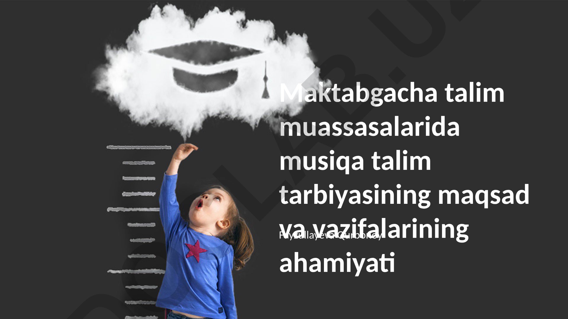 Maktabgacha ta'lim muassasalarida musiqa ta'limi maqsad va vazifalarining ahamiyati
