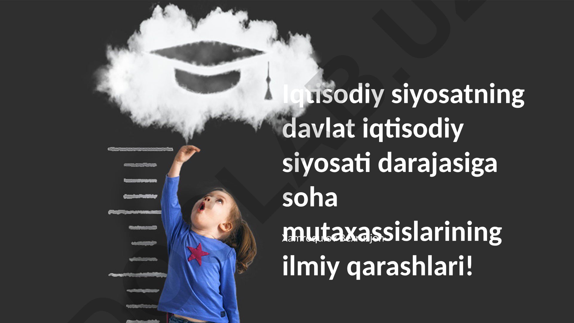 Davlat iqtisodiy siyosatiga sanoat ekspertlarining ilmiy qarashlari
