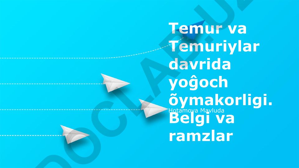 Temur va Temuriylar davrida yog'och o'ymakorligi