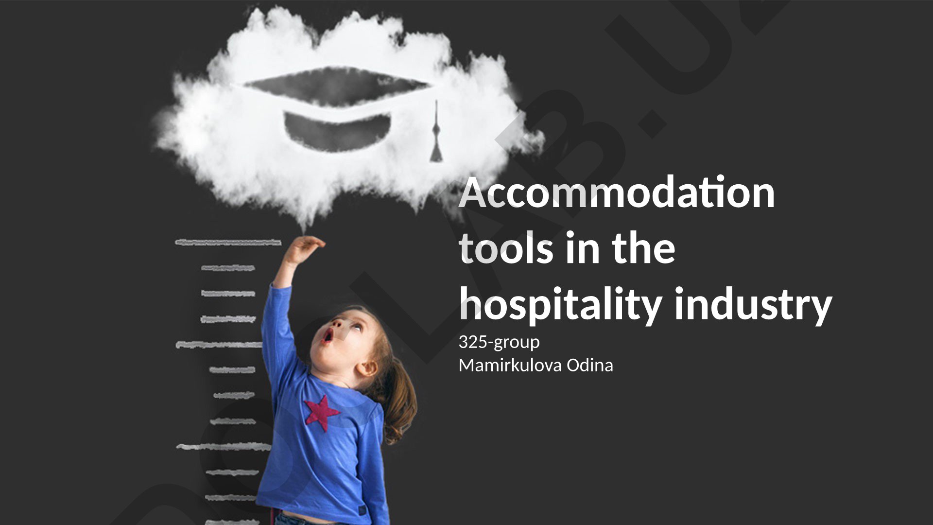 Accommodation tools in the hospitality industry