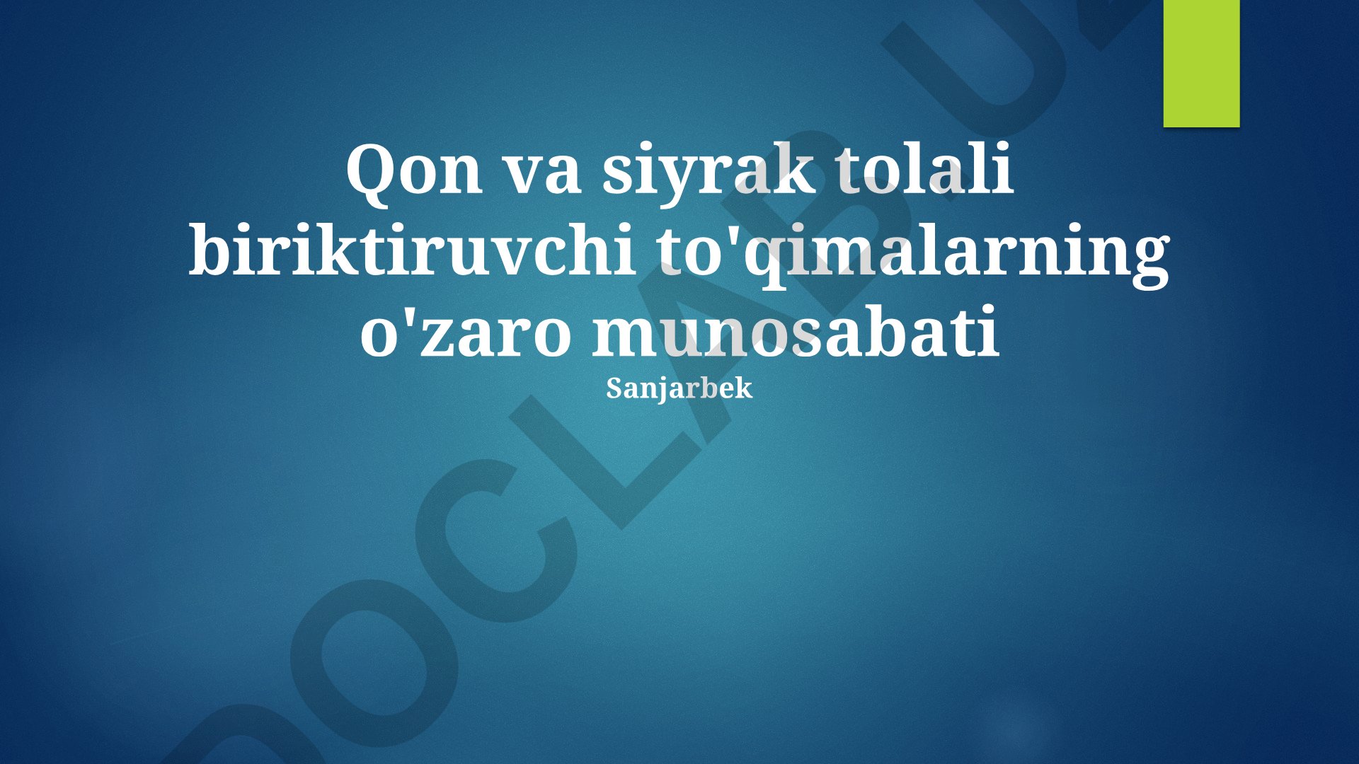 Zich va bo'sh biriktiruvchi to'qimalarning o'zaro munosabati