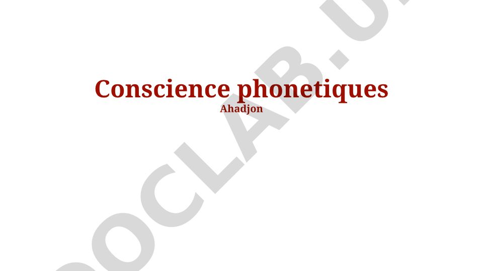 Conscience phonétique : définition, activités et importance