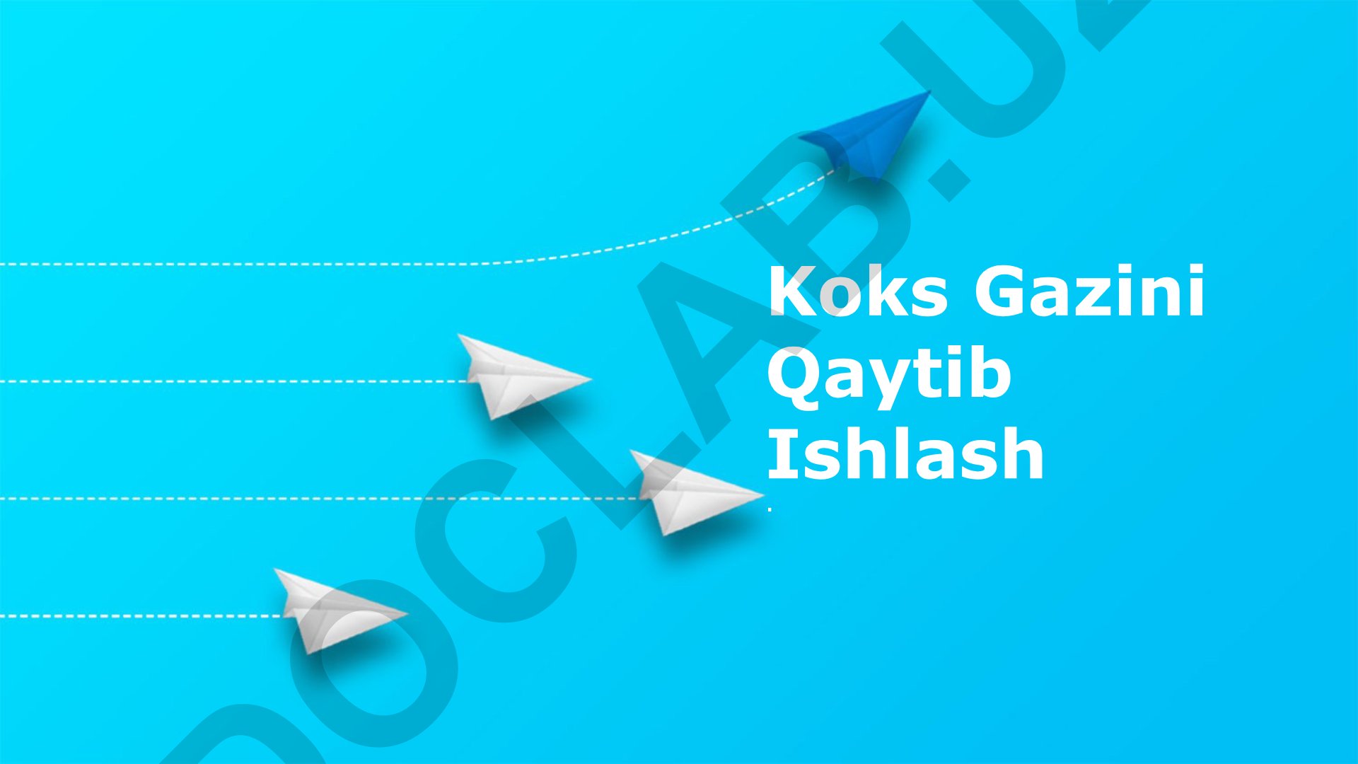 Koks gazini qayta tiklash va undan foydalanish