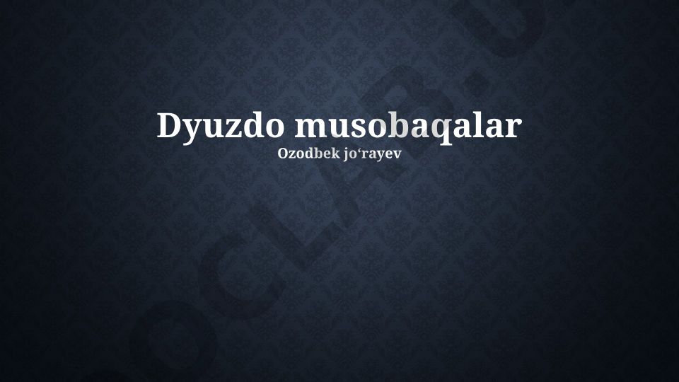 Kurash musobaqalarining tashkiliy va moliyaviy jihatlari