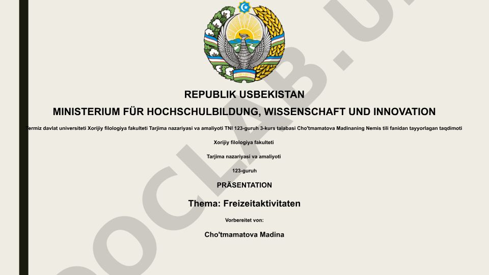 Freizeitaktivitaten