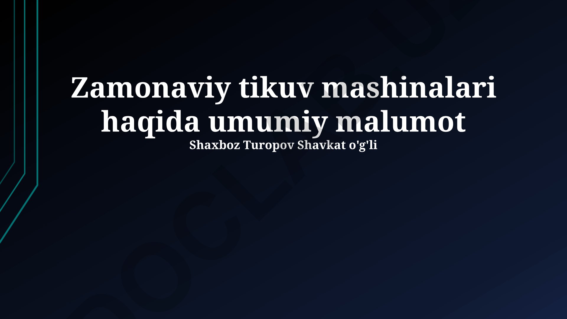Zamonaviy tikuv mashinalari: turlari, xususiyatlari va texnik xizmat
