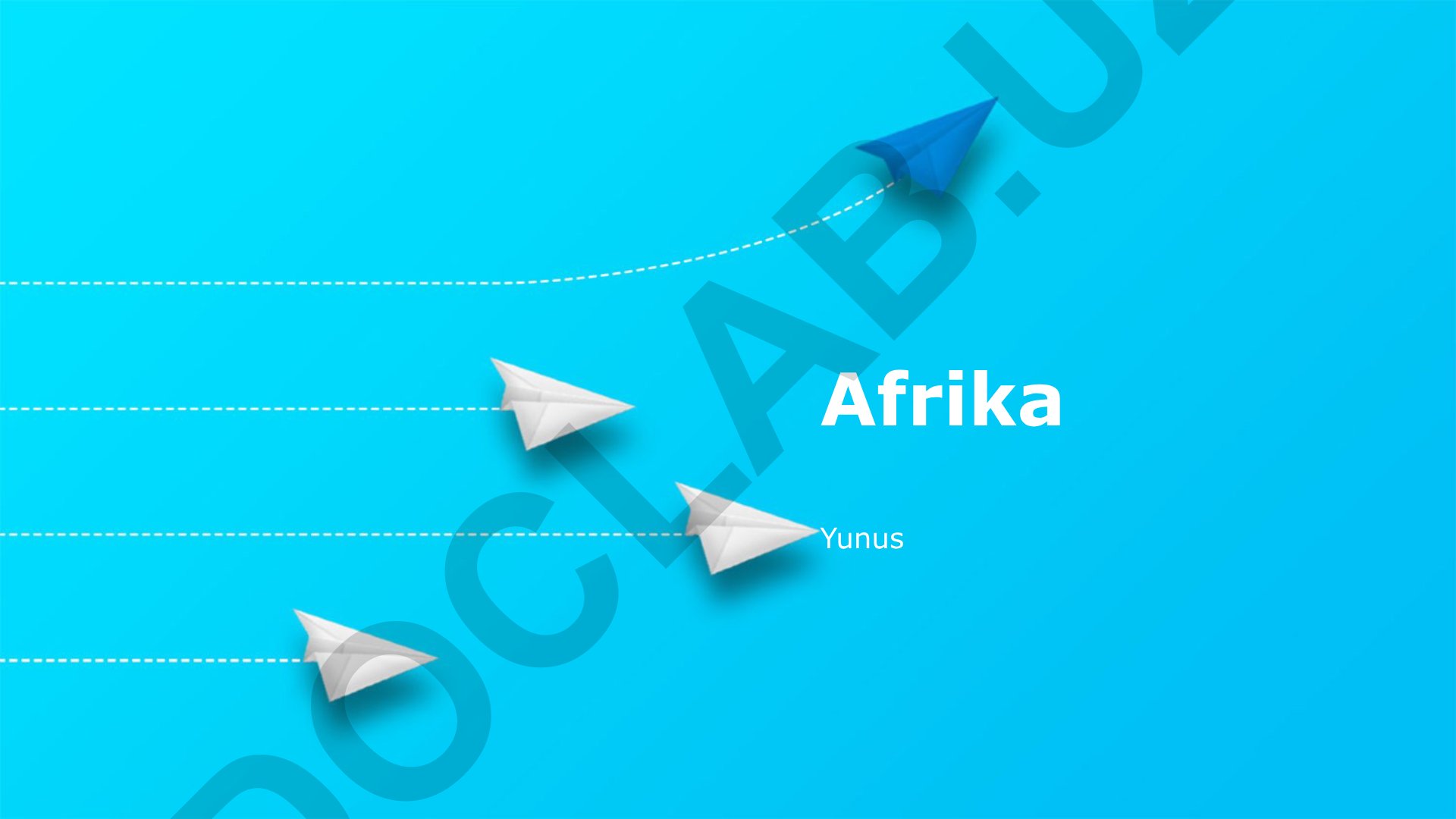 Afrika tarixi, madaniyati va geografiyasi