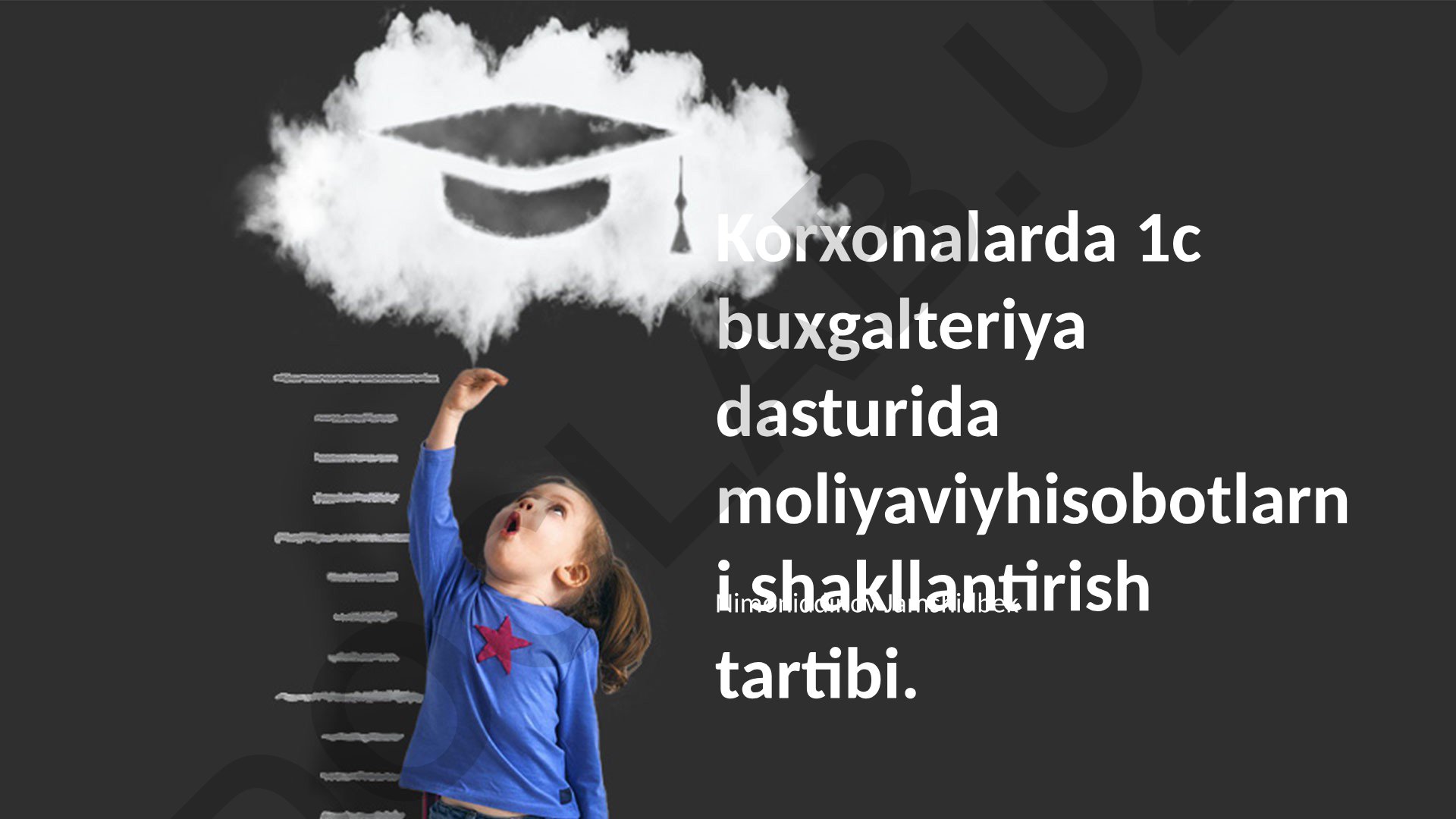Korxonalarda 1C buxgalteriya dasturida moliyaviy hisobotlarni shakllantirish tartibi