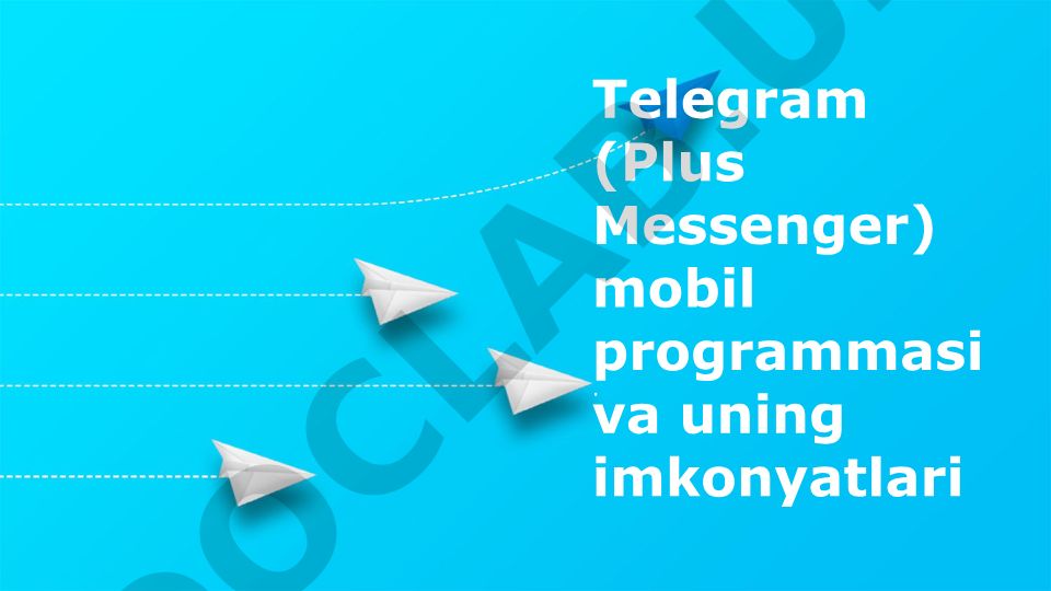 Telegram Plus Messenger mobil ilovasining imkoniyatlari va xususiyatlari