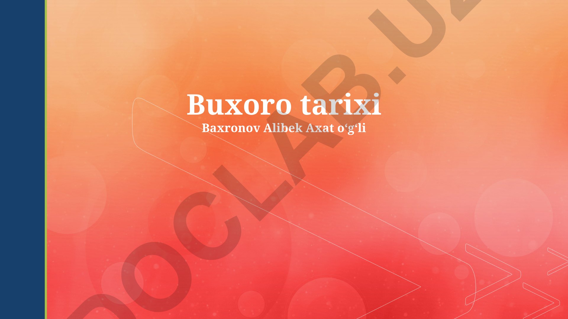 Buxoro tarixi: amirlik, Temuriylar va qadimgi davrlar