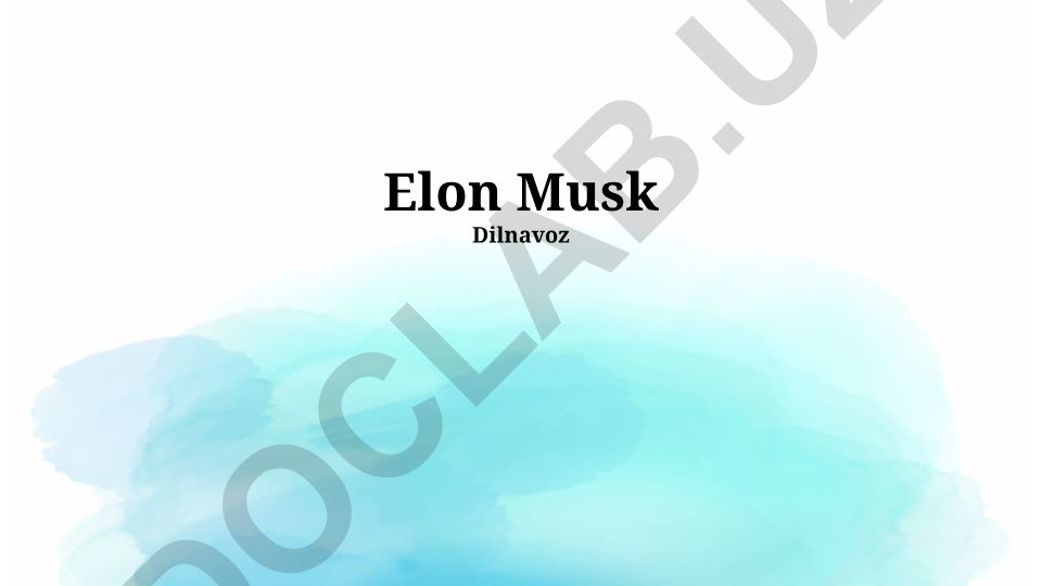Elon Muskning kelajakdagi loyihalari va ta'siri