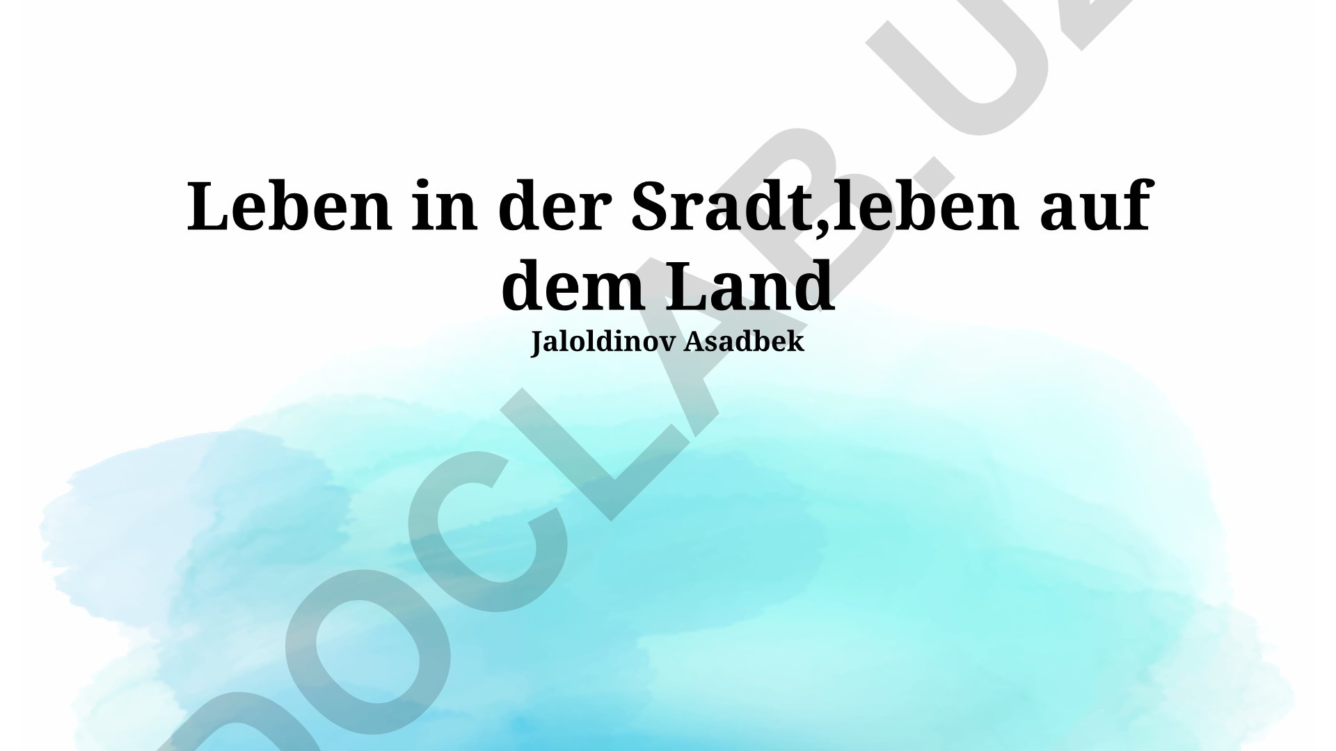 Stadtleben vs. Landleben: Vor- und Nachteile, Zukunftsperspektiven