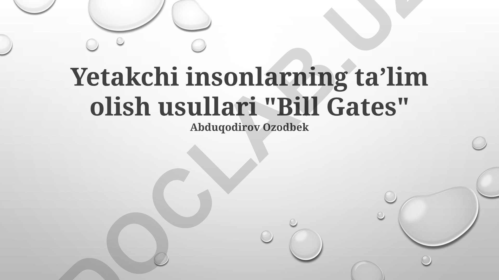 Bill Geytsning Liderlik Qobiliyatlari va Innovatsion Yondashuvlari