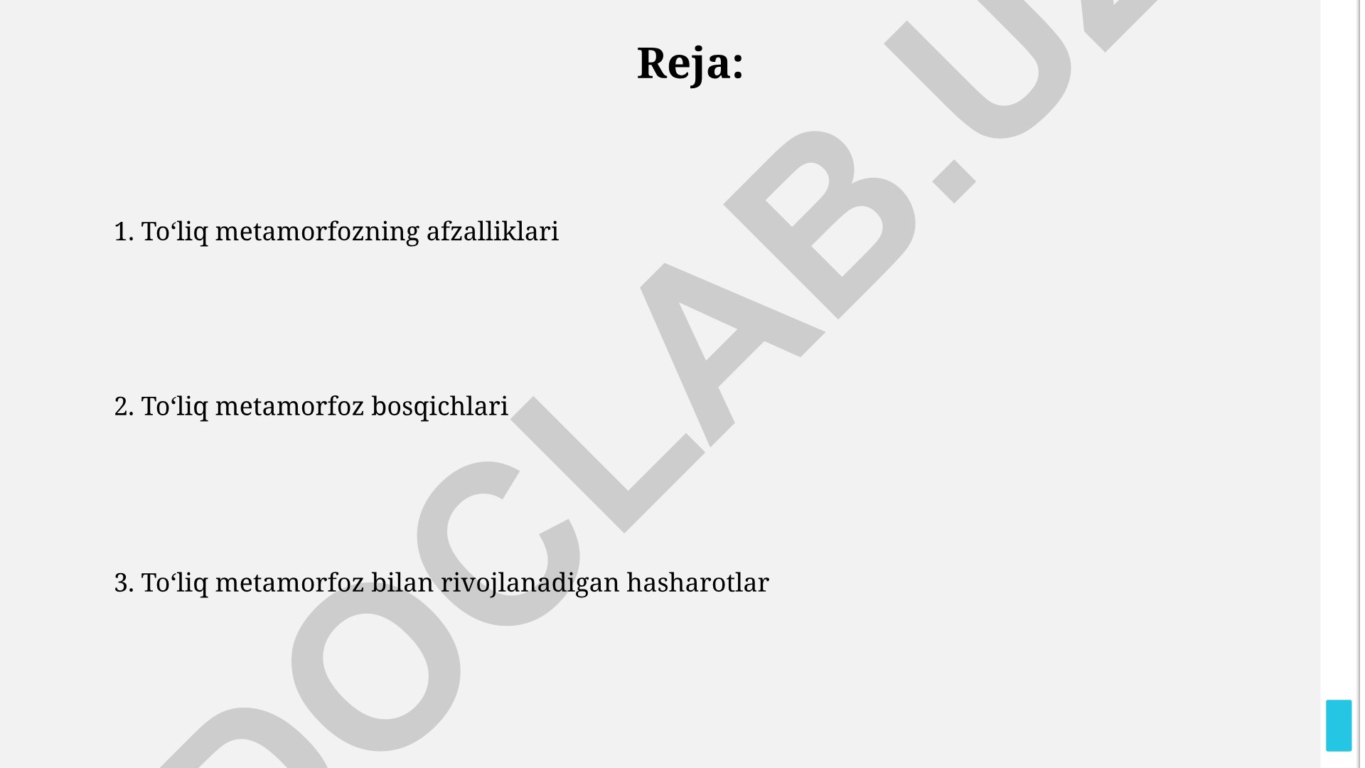 Toʻliq metamorfozning afzalliklari, bosqichlari va hasharotlar